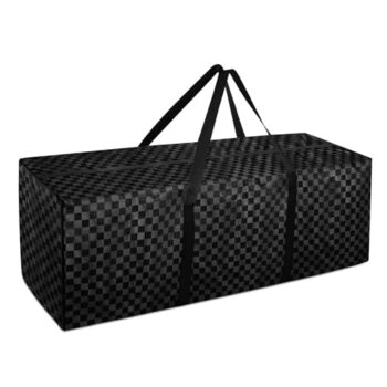 47" Sports Duffel Bag 195L Foldable Travel Bag with Zippers