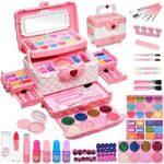 Kids Makeup Kit – Washable, Non-Toxic Pretend Play for Girls 4-12