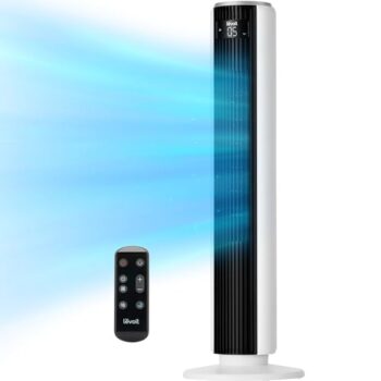 LEVOIT Tower Fan 36" Quiet Oscillating Fan with Timer and Remote