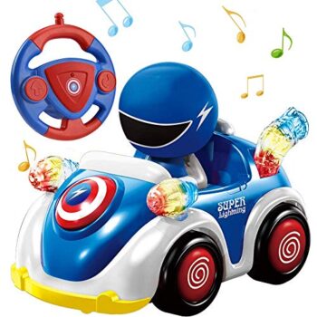 NQD RC Car – Toddler STEM Toy with Music & Lights, Ages 1-6