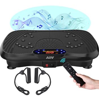 AXV Vibration Plate Exercise Machine for Full Body Workout and Weight Loss