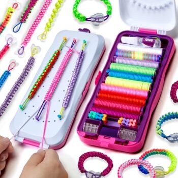 Friendship Bracelet Making Kit for Girls - Crafts for Girls - String Bracelets Maker Craft - Gifts for 8-12 Year Old Girl - Birthday Gift Ideas & Kits Toys Ages 8, 9, 10, 11, 12 - Kids Age 8-12 Olds