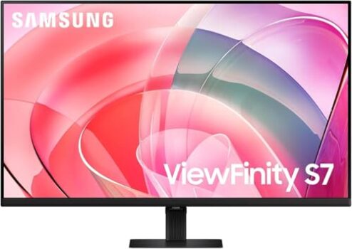 SAMSUNG 27" ViewFinity S7 4K UHD Monitor with HDR10 and Eye Care