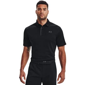 Under Armour Men's UA Tech Polo SM Black