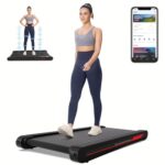 Walking Pad Treadmill with APP, 3 in 1 Under Desk Treadmill, 2.5HP Low Noise Walking Vibration Pad with Remote Control,Portable Treadmill for Home Office