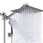 10" High Pressure Rain Shower Head Combo