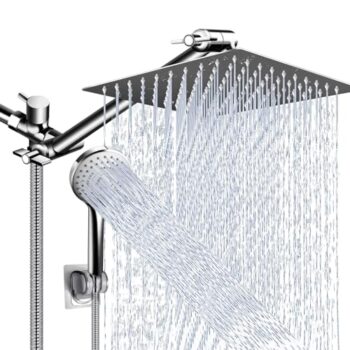 10" High Pressure Rain Shower Head Combo