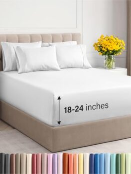 Extra Deep King Sheet Set - 6 Pieces