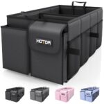 HOTOR Foldable Car Trunk Organizer - Black