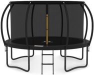 JUMPZYLLA Outdoor Trampoline with Enclosure