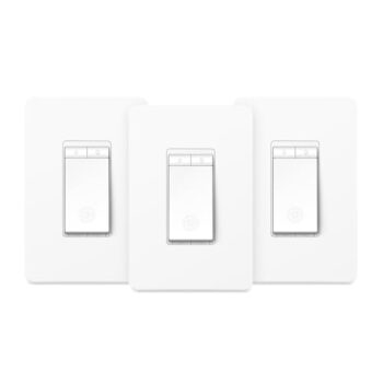 Kasa Smart Dimmer Switch HS220P3, 3-Pack