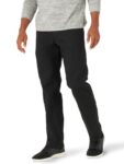 Lee Men's Extreme Motion Canvas Cargo Pant Black 32W x 29L