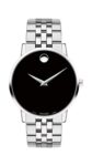 Movado Museum Classic Men's Watch - Swiss Quartz 2H Movement, Stainless Steel Link Bracelet - 3 ATM Water Resistance - Classic, Luxury Fashion Timepiece for Him - 40mm
