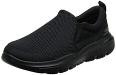 Skechers Men's GO Walk Evolution Ultra-Impeccable Sneaker, Black, 8
