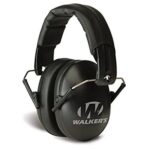 Walker's Game Ear Low Profile Folding Muff, Black
