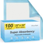 100 Count Super Absorbent 22” Disposable Pads