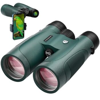 15x52 HD Waterproof Binoculars with Phone Adapter