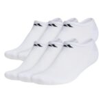 adidas Men's Cushioned No Show Socks (6-Pair)