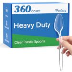 Dealusy 360 Count BPA-Free Disposable Spoons