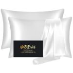 Mulberry Silk Pillowcases 2 Pack - White