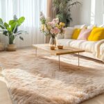 OLANLY Machine Washable Shaggy Area Rug