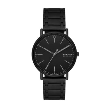 Skagen Men's Signatur Black Steel Watch