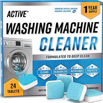 24 Pack Washing Machine Cleaner Tablets