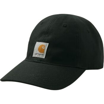 Carhartt Boys' Canvas Baseball Cap - Black