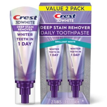 Crest 3D White Brilliance Toothpaste 2pk