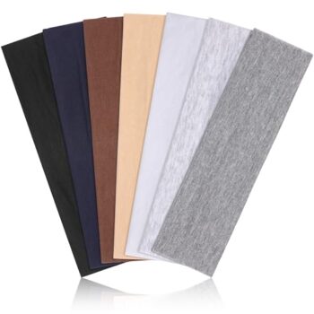 DiyJibb Non-Slip Women's Sports Headbands - 7PCS