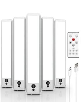 EZVALO Wireless LED Under Cabinet Lights - 5 Pack