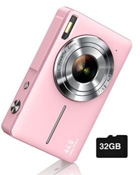 FHD 1080P Compact Digital Camera with 16X Zoom
