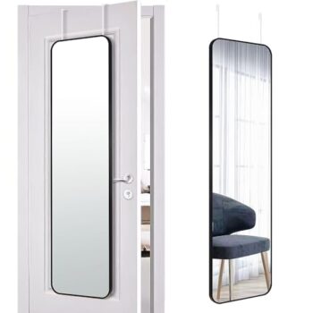 FINEWF 47x14 Full Length Mirror - Black