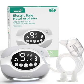 GROWNSY Hospital-Grade Baby Nose Aspirator