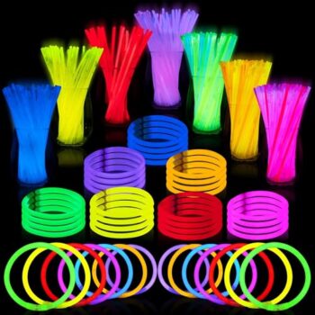 JOYIN 144 Pcs Glowsticks and Bracelets