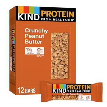 KIND Protein Bar, Crunchy Peanut Butter, 12 Ct