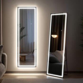 Kosmonia LED Full Length Lighted Mirror