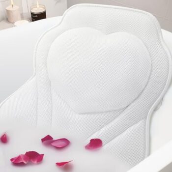 LuxStep Bath Pillow with Suction Cups