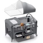 Obee Odee 4-in-1 Baby Bassinet & Playard