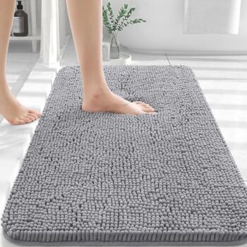 OLANLY 30x20 Extra Soft Chenille Bath Rug