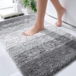 OLANLY Soft Absorbent Bathroom Rug 30x20