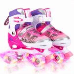 Sowume Adjustable Kids Roller Skates - Illuminating
