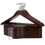 StorageWorks 20-Pack Wooden Coat Hangers