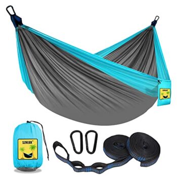 SZHLUX Portable Double & Single Hammocks