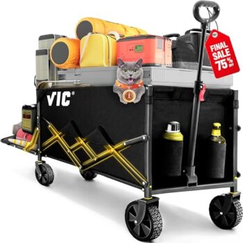 VIC Heavy-Duty Collapsible Folding Wagon