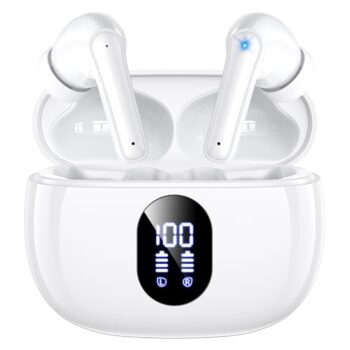 ZZU Wireless Earbuds with Big Bass Sound