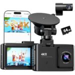 4K Dual Channel Dash Cam with WiFi