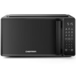 Chefman 0.7 Cu. Ft. Microwave Oven, Black