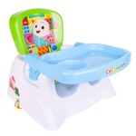 CoComelon Portable Toddler Booster Seat with Tray