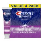 Crest 3D White Luminous Mint Toothpaste 4-Pack